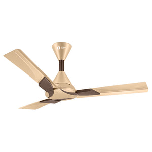 Orient Wendy Ceiling Fan Without Remote 1200mm Topaz Gold-Brown 