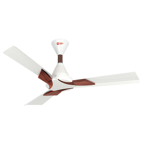 Orient Wendy BLDC Ceiling Fan 1200mm Pearl White-Walnut 