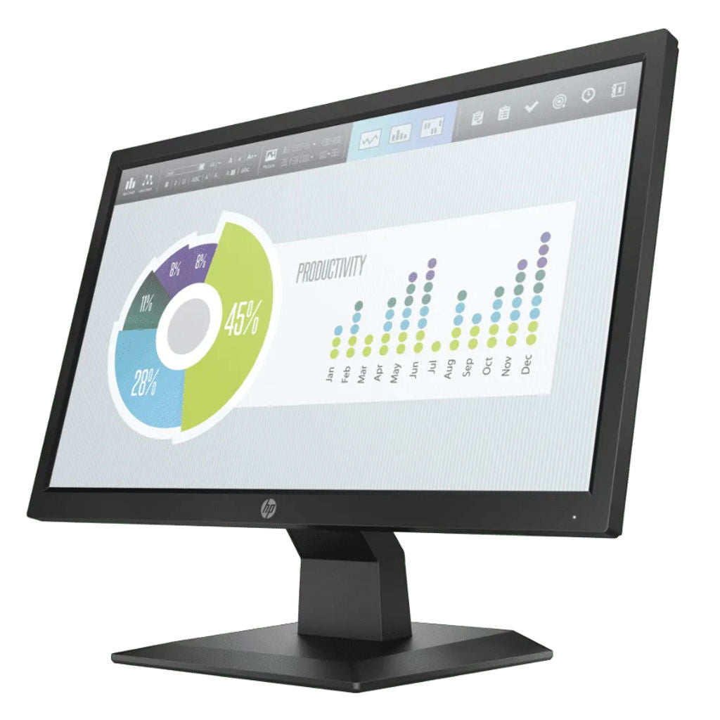 HP P204v Display LED Monitor 19.5Inch 5RD66AA