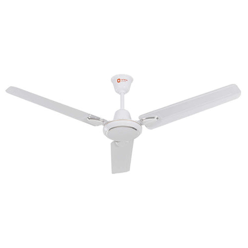 Orient Rapid Air Deco Ceiling Fan 1200mm White 