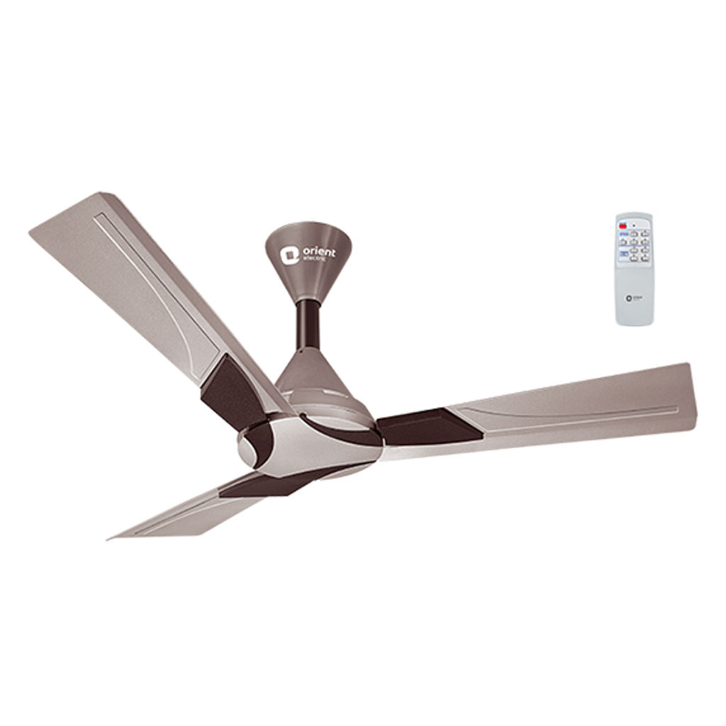 Orient Wendy Shine Ceiling Fan With Remote 1200mm 