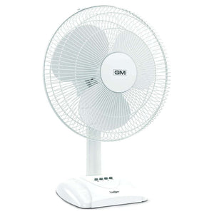 GM Livo Plus NS Table Fan 400mm White TFB160025WHGL 