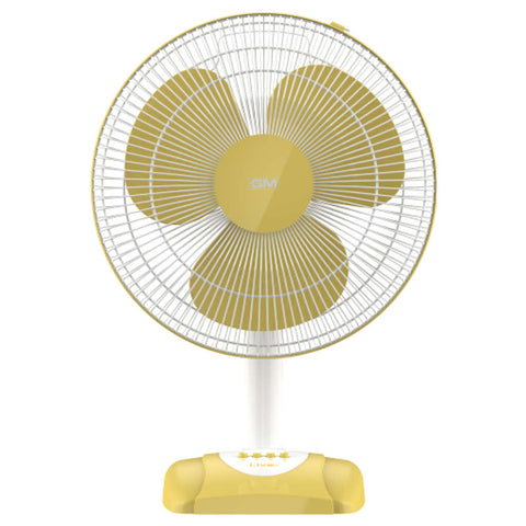 GM Livo Plus NS Table Fan 400mm Yellow TFB160025YLGL 