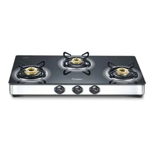 Prestige Royale Plus GT03L SS Gas Stove Stainless Steel 3 Burners 