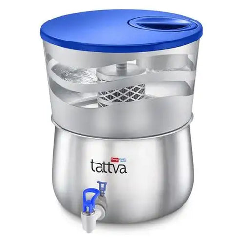 Prestige Tattva 1.0 Water Purifier Stainless Steel 16L White & Blue 