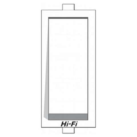 Hi-Fi E-Class 20A 1 Way Switch With Spark Shield White 3051 