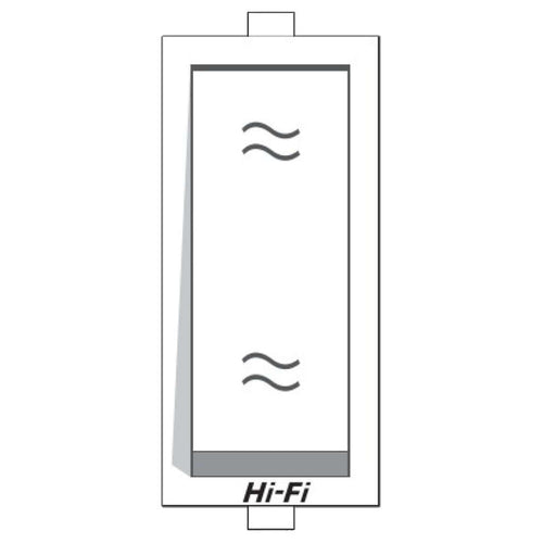 Hi-Fi E-Class 20A 2 Way Switch With Spark Shield White 3052 