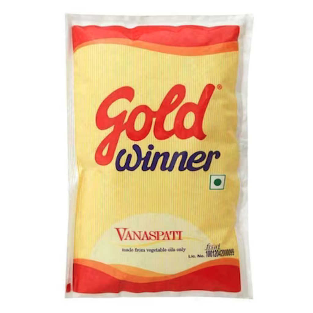 Gold Winner Vanaspati Oil 200 ml Pouch 