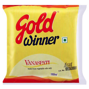 Gold Winner Vanaspati Oil 100 ml Pouch 