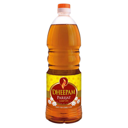 Dheepam Parijat Lamp Oil 1 Ltr Pet Bottle 