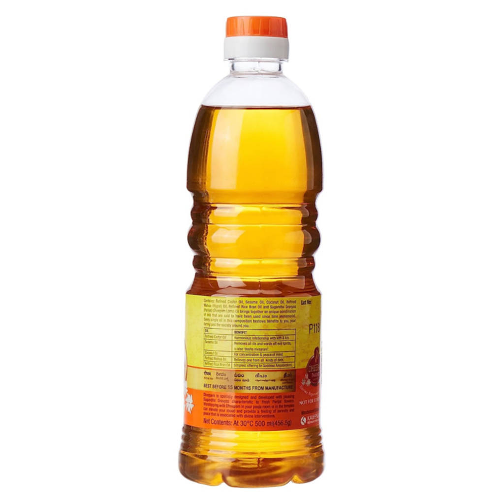 Buy Dheepam Parijat Lamp Oil 500 ml Pet Bottle Online at Bestomart ...