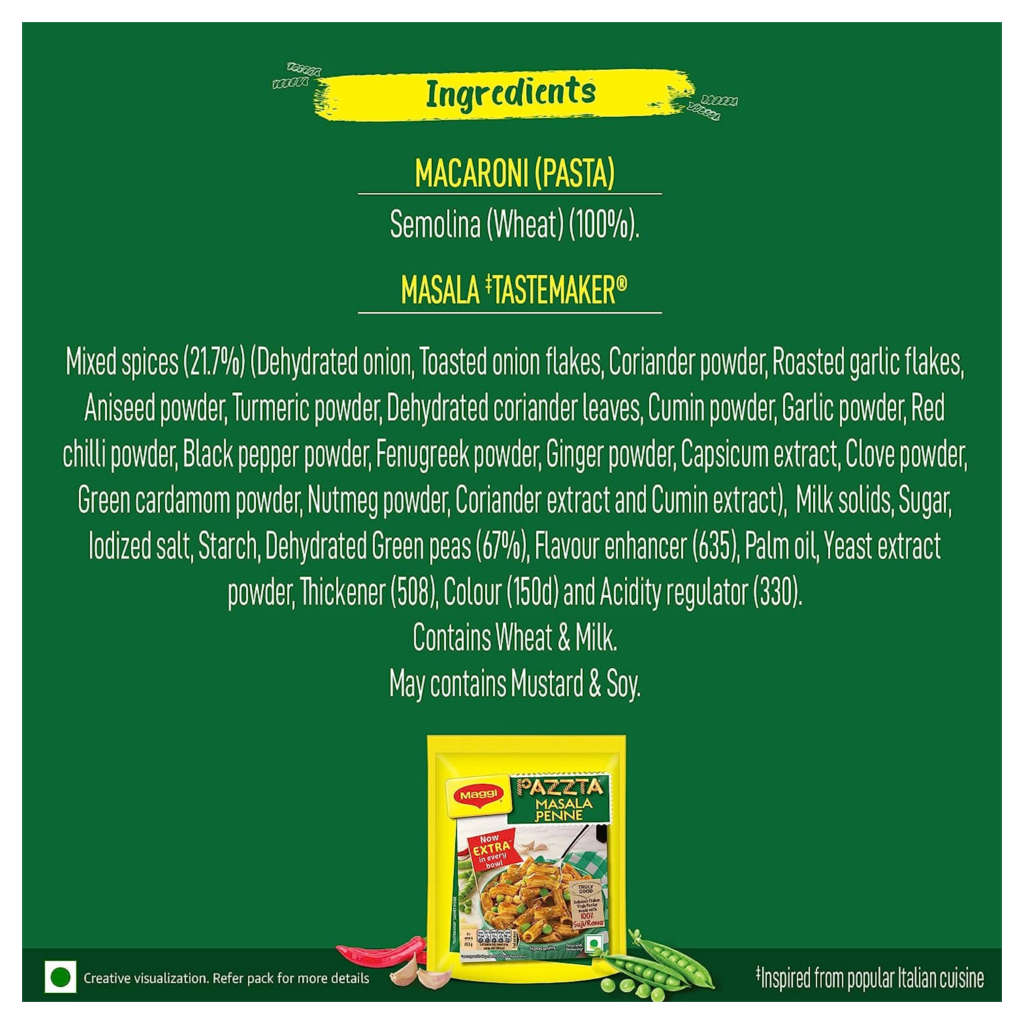 Nestle Maggi Pazzta Masala Penne 65g