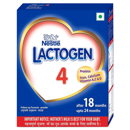 Nestle Lactogen 4 Stage Follow-Up Formula Powder After 18 Upto 24 Months 400g Bag-In-Box Pack 