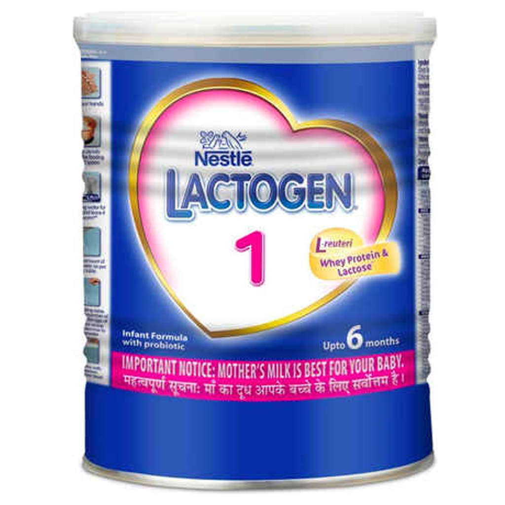 Nestle Lactogen Stage 1 Infant Formula Powder Upto 6 Months Tin 400g 