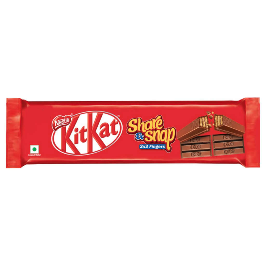 Nestle Kitkat 2x3 Finger Wafer Chocolate Bar 57g 