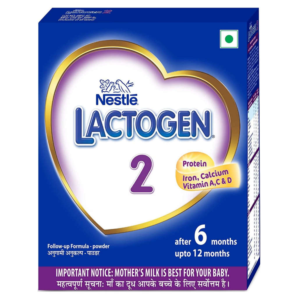 Nestle Lactogen Stage 2 Follow-Up Formula Powder After 6 Months Bag-In-Box 400g 