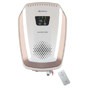 Havells Magnatron Electric Storage Water Heater 25 Litre White Champagne Gold GHWAMNTWH025 