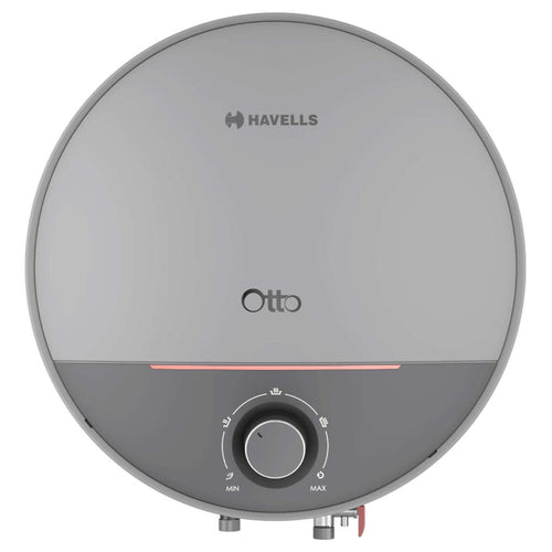 Havells Otto Electric Storage Water Heater 15 Litre Silver Grey GHWBHRTWS015 