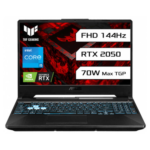 Asus TUF Core F15 11th Gen Intel Core i5-11400H Processor Gaming Laptop FX506HF-HN024W 