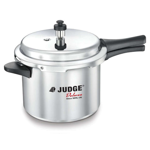 Judge Deluxe Outer Lid Aluminum Pressure Cooker 5L 