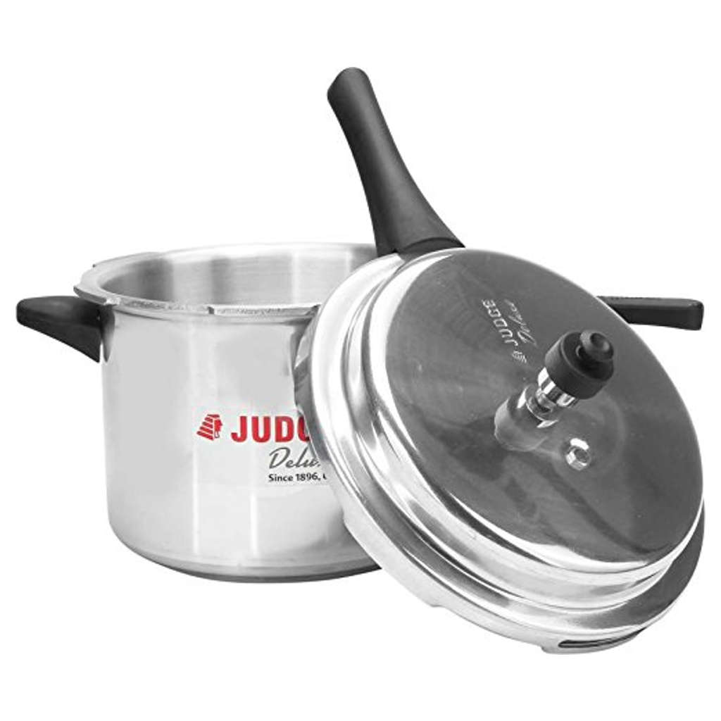 Judge Deluxe Outer Lid Aluminum Pressure Cooker 5L