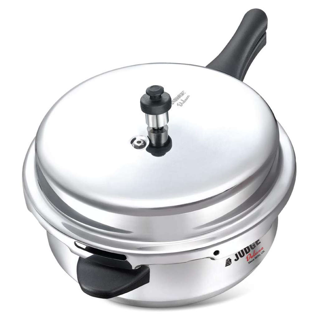 Judge Deluxe Sr Deep Outer Lid Aluminum Pressure Pan 6L