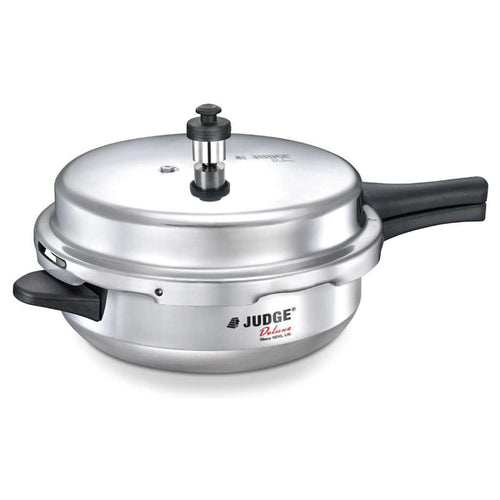 Judge Deluxe Jr Deep Outer Lid Aluminum Pressure Pan 4L 