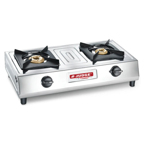 Judge Aura Stainless Steel Gas Stove 2Burner JAG 01 