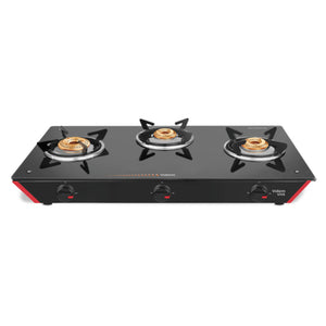 Vidiem Viva Glass Top Gas Stove 3 Burner 