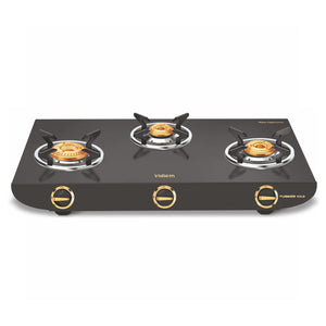 Vidiem Tusker Gold Gas Stove 3 Burner 