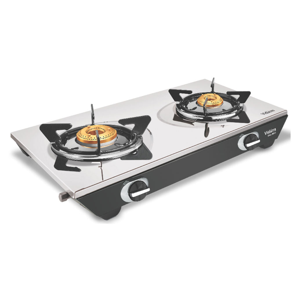 Vidiem Viva Pro Stainless Steel Gas Stove 2 Burner