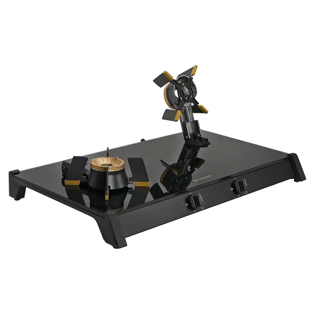 Faber Genius 752 Glass Top Gas Stove 2 Brass Burner