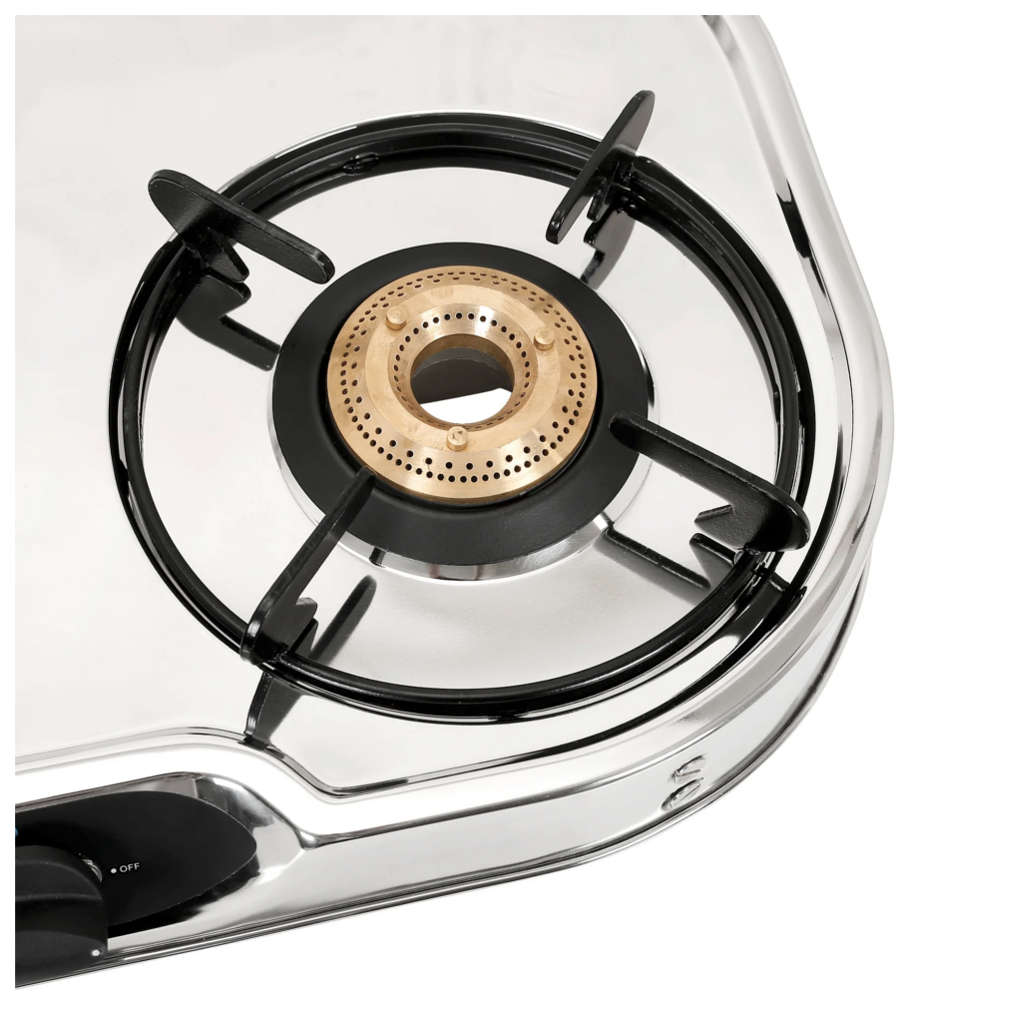 Faber Crystal Stainless Steel Cooktop 3 Brass Burner