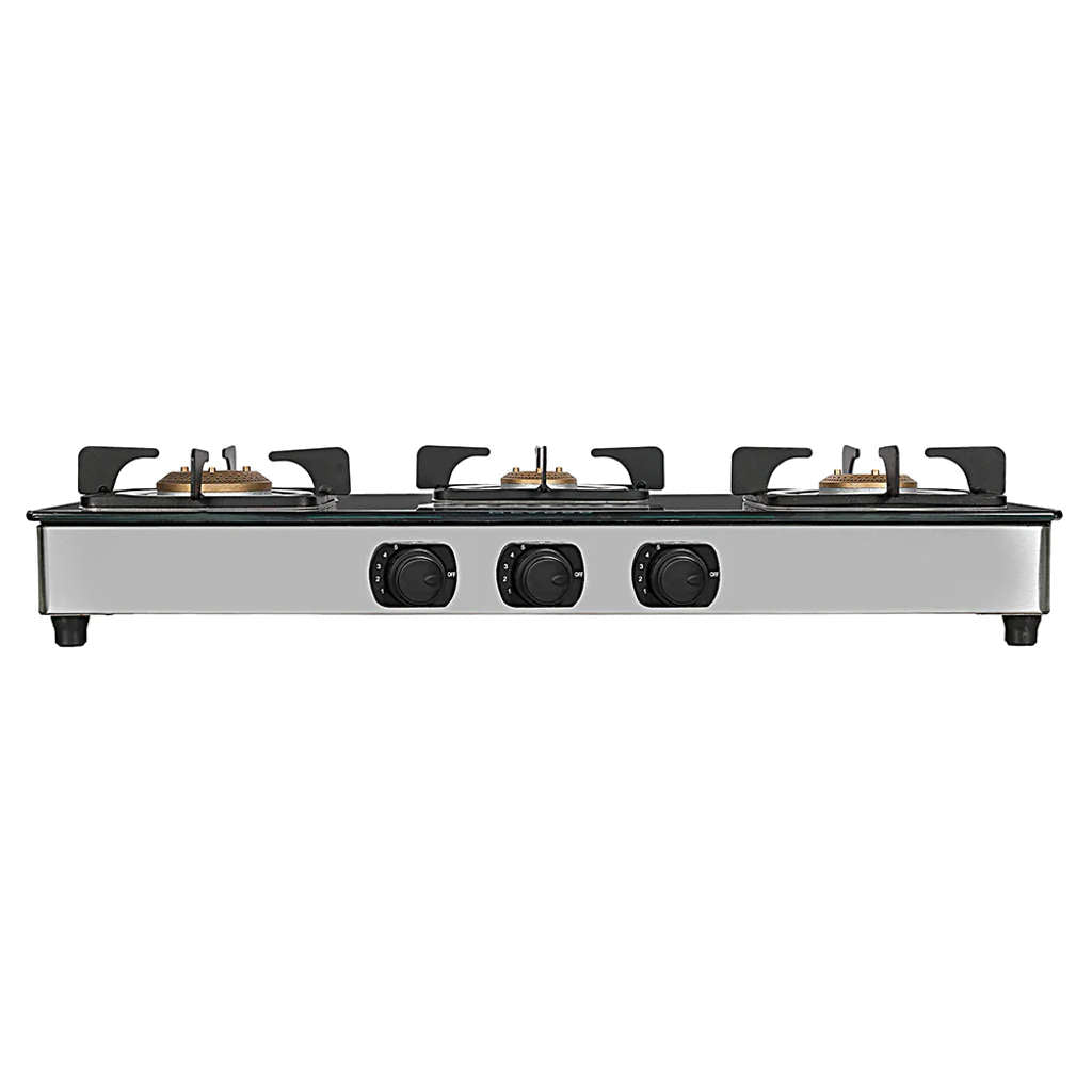 Faber Supreme Plus C Gas Stove 3 Brass Burner