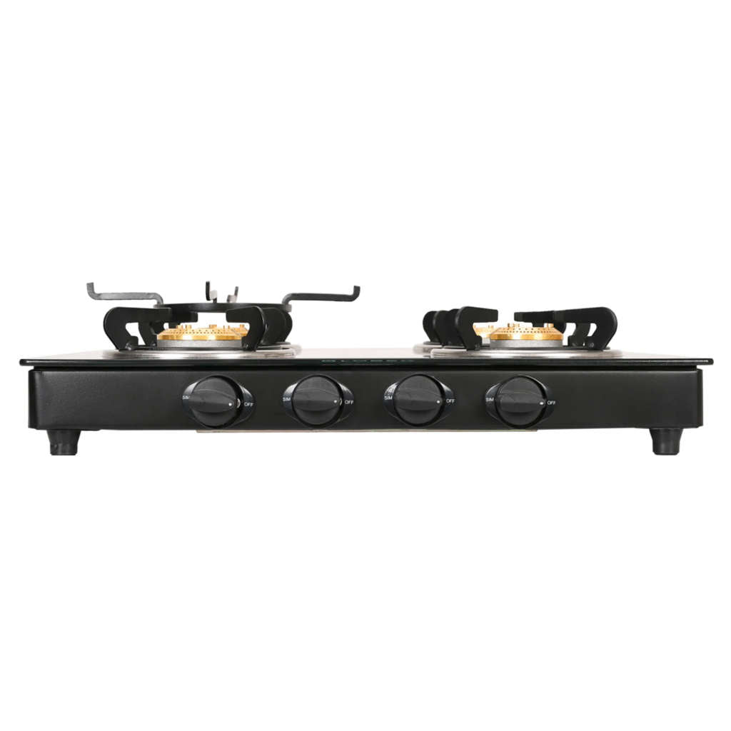 Faber Power Glass Top Gas Stove 4 Brass Burner