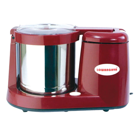 Sowbaghya Sakthi Wet Grinder 1.25 Litre Maroon DTP3100 