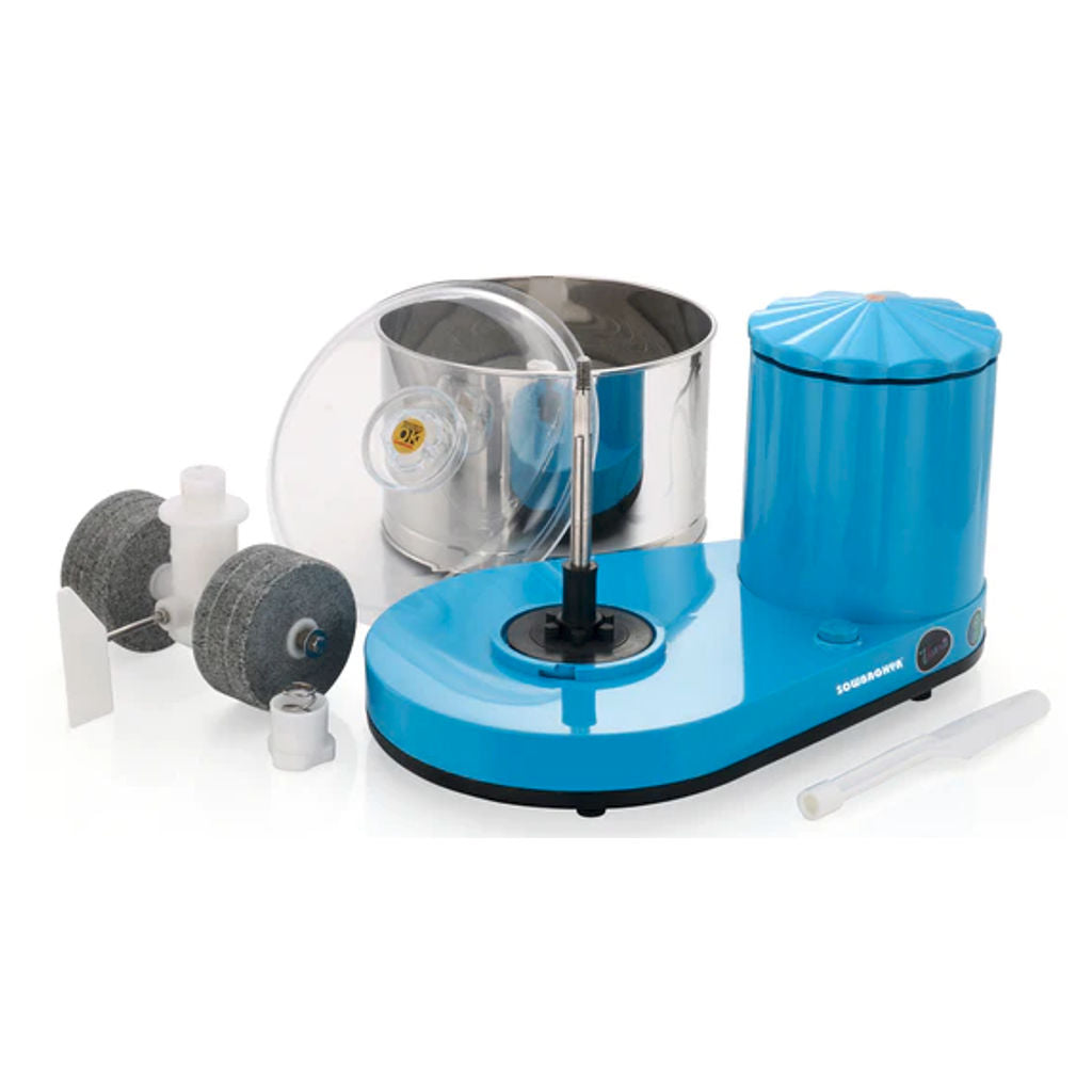 Sowbaghya Varna Table Top Wet Grinder With Attachment 2 Litre Blue DTP6901