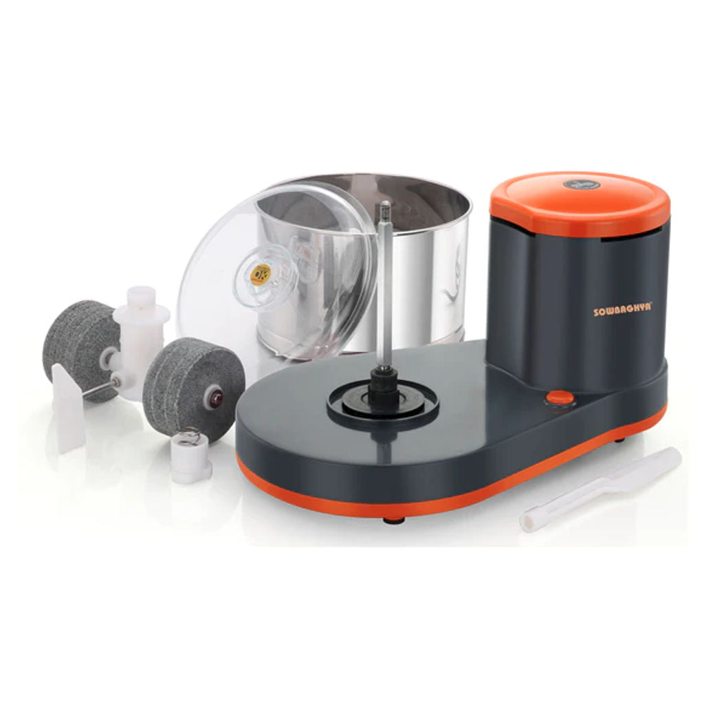 Sowbaghya Kaya Wet Grinder With Attachment 2 Litre Grey DTP5100