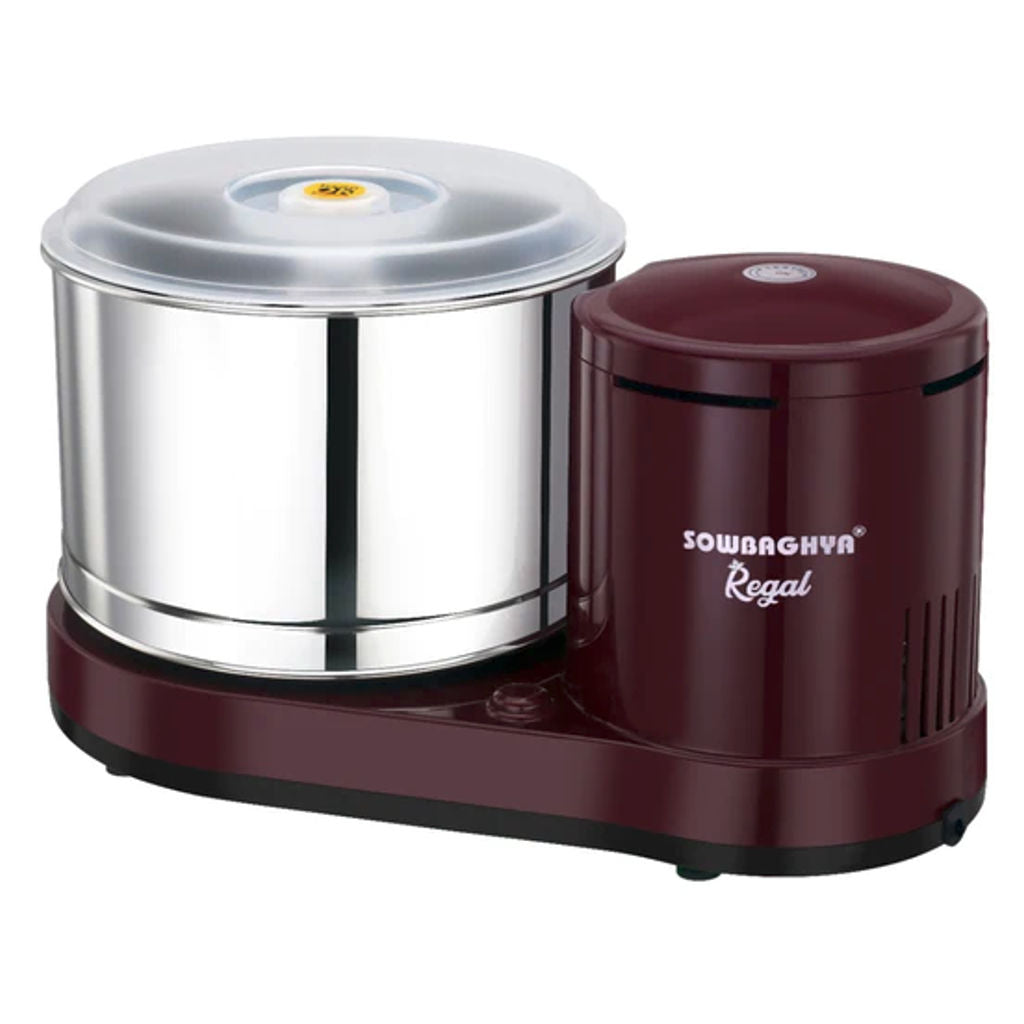 Sowbaghya Regal Wet Grinder 2 Litre Maroon DTP2021