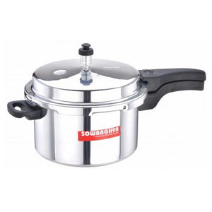 Sowbaghya Alu Pressure Cooker 5 Litre ALU05 