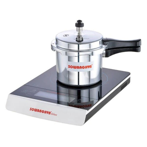 Sowbaghya Elite Induction Base Alu Pressure Cooker 3 Litre IBPE03 