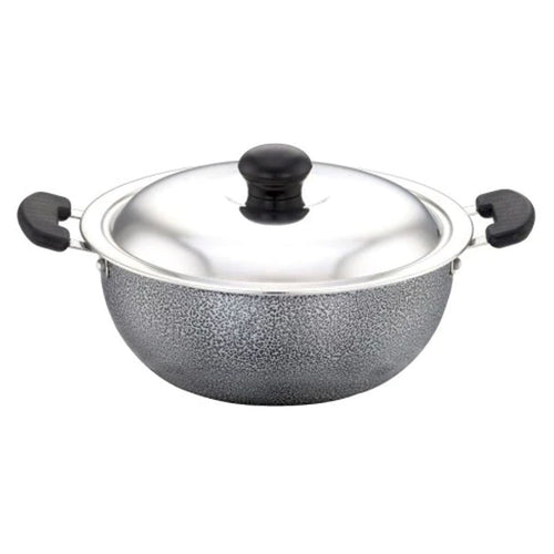 Sowbaghya NS Deep Kadai With SS Lid 2 Litre NS08 