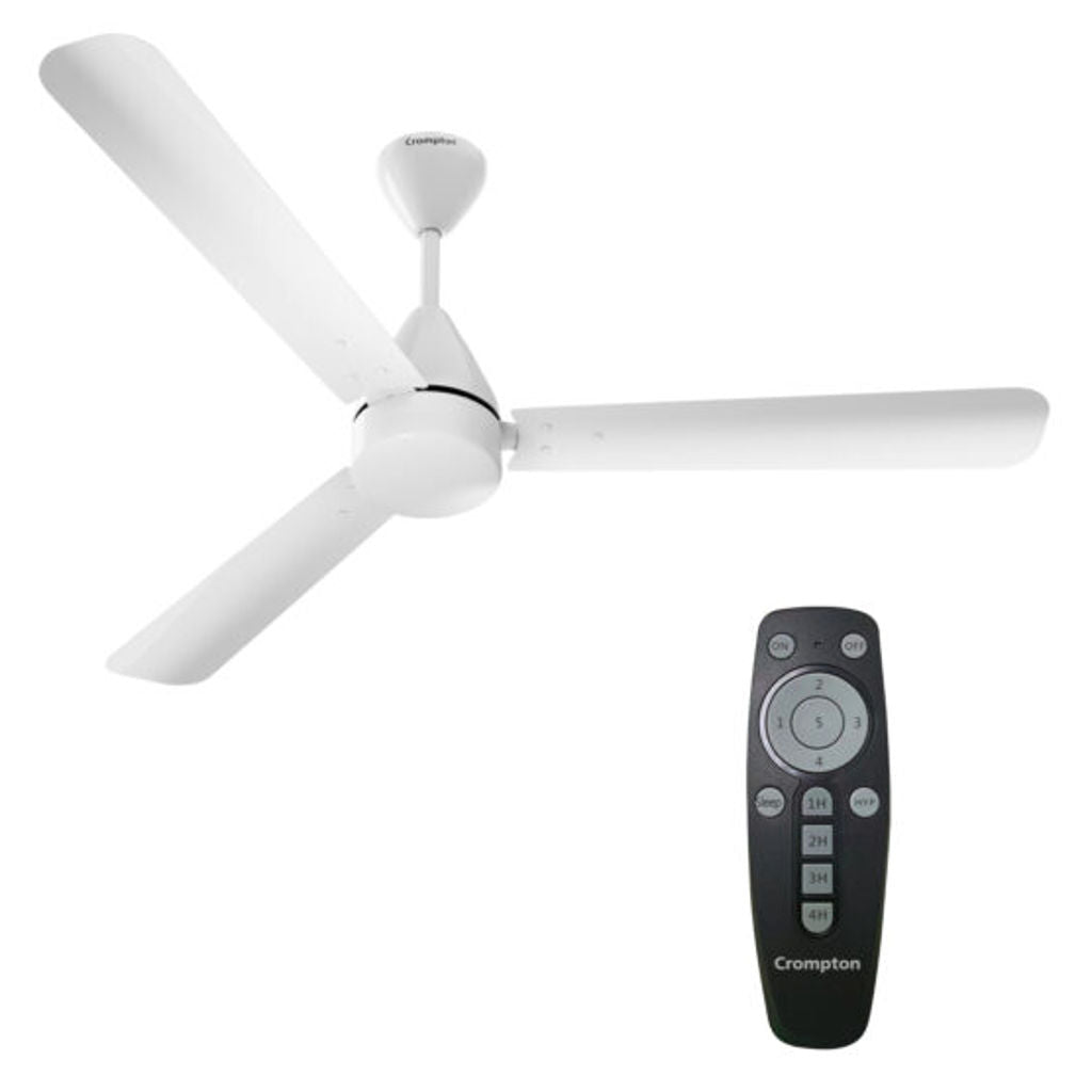 Crompton Energion Cookie Ceiling Fan With Remote 1200mm