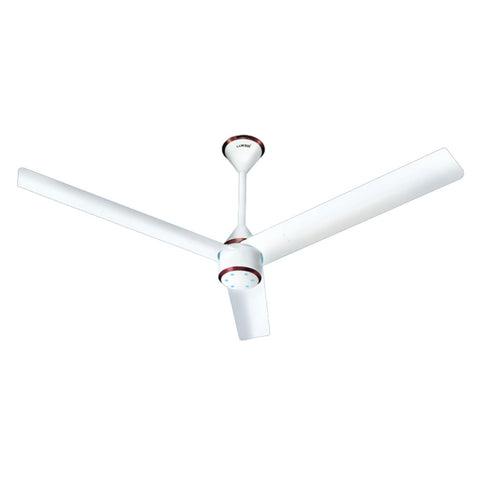 Luker Size Zero Crown BLDC Ceiling Fan 1200mm White Copper 