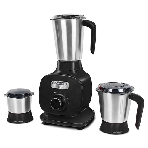 Faber FMG Candy Mixer Grinder 800 W 3 Jars Black 