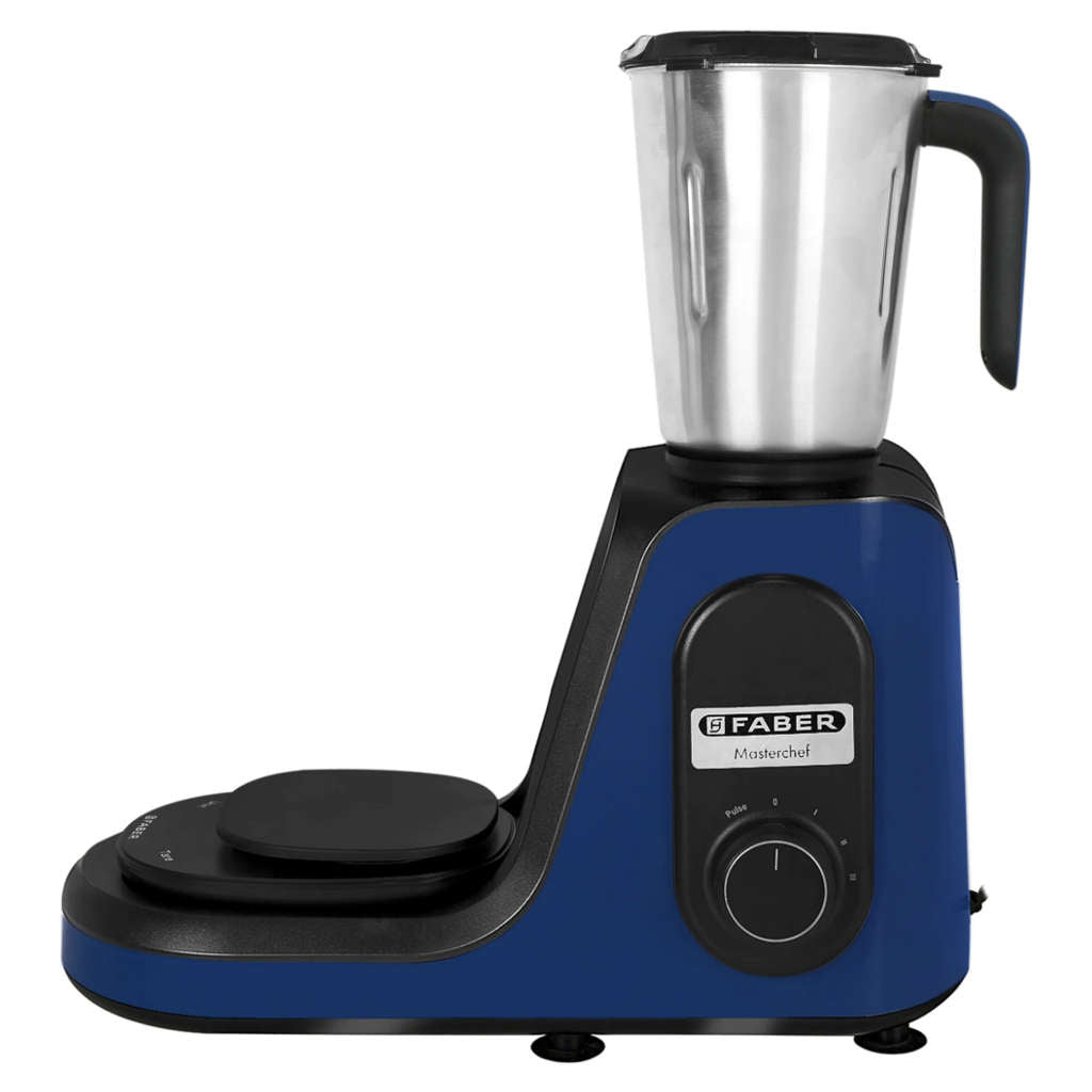 Faber FMG Master Chef Mixer Grinder 800 W 3 Jars Lemans Blue