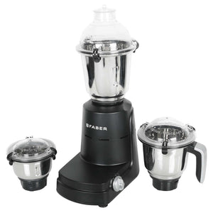 Faber FMG Vogue Nero Mixer Grinder 600 W 3 Jars 