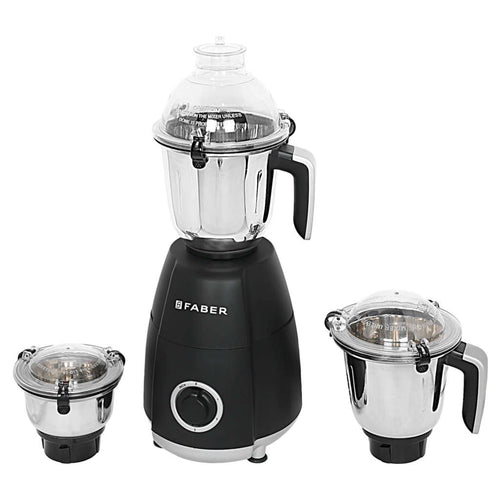 MG 1 All in One Mixer Grinder For Kitchen with 4 Jars LED Indicators (  Black )