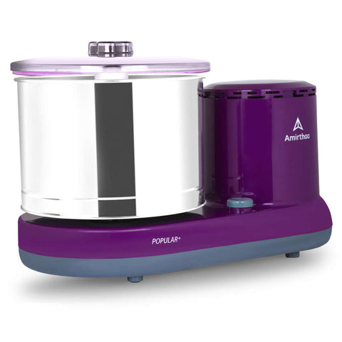 Amirthaa Popular Plus Table Top Wet Grinder 2 Litre Purple 