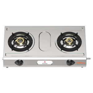 Amirthaa Uniflame Stainless Steel Gas Stove 2 Burner 